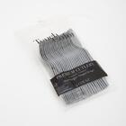 Colher descartável Rica Festa prata 24 unidades