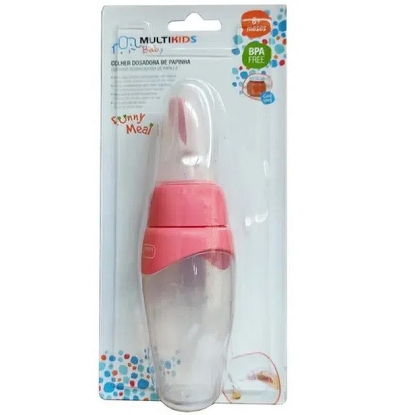 Colher Dosadora Para Papinha Funny Meal Menina Multikids Bb068