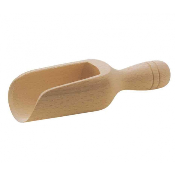 Colher Em Madeira P/ Farinha Açúcar Sal 20cm Eppicotispai