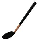 Colher Em Silicone Preto E Rose Gold - Casambiente Utsi113