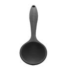 Colher P/servir De Silicone Preta 27cm X 6cm