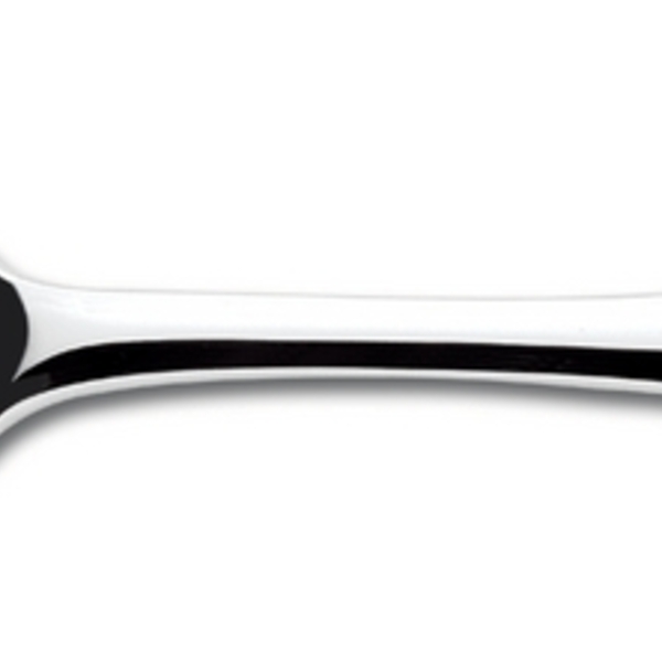 Colher Para Arroz Aco Inox Com Revestimento De Prata Tramonti