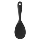 Colher Para Arroz Em Silicone Lyor 22x7cm Preta