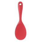 Colher Para Arroz Em Silicone Lyor 22x7cm Vermelha