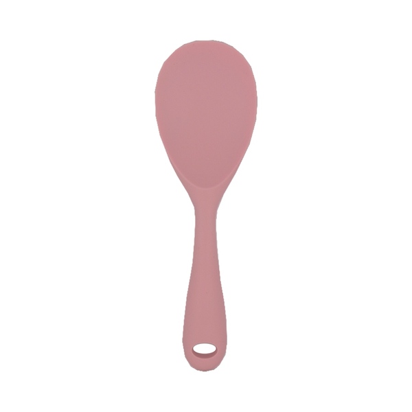 Colher Para Cozinha De Silicone - 23 Cm Rosa