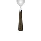 Colher Para Mesa Rattan Prata Com Cabo Verde Mimo