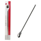 Colher Para Mexer Suco Bebidas Copo Jarra Em Aço Inox 30 5cm