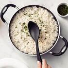 Colher Para Servir De Nylon Preta Cozinha Arroz Molho Kitch C