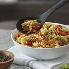 Colher Para Servir De Nylon Preta Cozinha Arroz Molho Kitch C