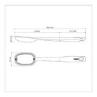 Colher Para Servir Tramontina Verano Com Bojo Em Nylon E Cabo