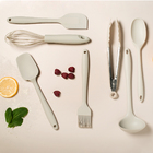 Colher Silicone Utensílio De Cozinha Arroz Fritar Mexer Ou Be