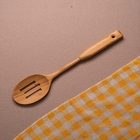 Colher Vazada De Bambu Oikos 35cm Organica