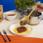 Colher Vazada De Bambu Oikos 35cm Organica