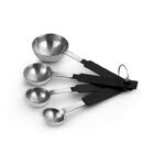 Colheres Medidoras 4 Peças Inox Ônix - An812x