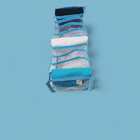 Colmeia Organizadora Gaveta Adulto Transparente Viés Azul 40x