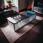 Colmeia Organizadora Gaveta Adulto Transparente Viés Preto 40