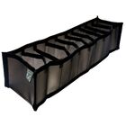 Colmeia Organizadora Gaveta Baby  02 Peças Fumê 40x10x10cm