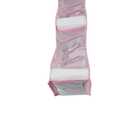 Colmeia Organizadora Gaveta Baby  Transparente Viés Rosa  40x