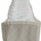 Colmeia Organizadora Gaveta Baby Matelassê Marfim 40x10x10cm