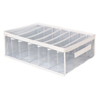 Colmeia Organizadora Plástico Transparente 13x30x40cm Casa e Ordem