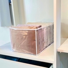 Colmeia Organizadora Plástico Transparente 20x25x40cm Casa e Ordem