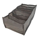 Colmeia Organizadora Tecido Cinza 10x10x25cm P Util UD