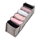 Colmeia Organizadora Tecido Cinza 10x10x35cm PP Util UD