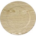 Colonial Sousplat 2x33x33cm Polipropileno Natural 6pç