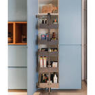 Coluna Alta Deslizante Masutti 5 Bandejas 48x24x175cm Pratele