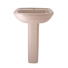 Coluna Chão Para Lavatório Sabatini Porcelana Areia Icasa