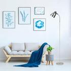 Coluna Luminária De Chao Para Leitura 136cm Metal Cromada