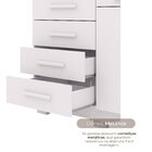 Cômada Sapateira 2 Portas 4 Gavetas Sirius Branco Vila Rica