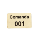 Comanda Bar Restaurante Ecologicas C/ 30 Em Mdf 3mm Branco