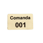 Comanda Bar Restaurante Ecologicas C/ 50 Em Mdf 3mm Branco