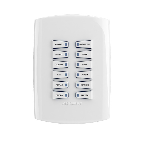 Comando Auxiliar para Automação Residencial Smart Control Alumbra