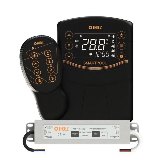 Comando De Automação Piscina C/ Wifi Smart Pool 60w Tholz