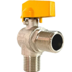 Combo 05 Unidades Válvula Esfera Angular 1/2 M X M Tudogás