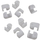 Combo 10 Unidades Suporte De Parede Para Tubos 16mm