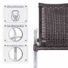 Combo 2 Cadeiras Colombia 1 Mesa Alta Toquio Para Área, Varan