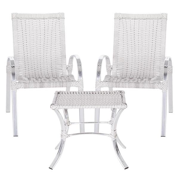 Combo 2 Cadeiras Colombia 1 Mesa Baixa Colombia Para Área, Va