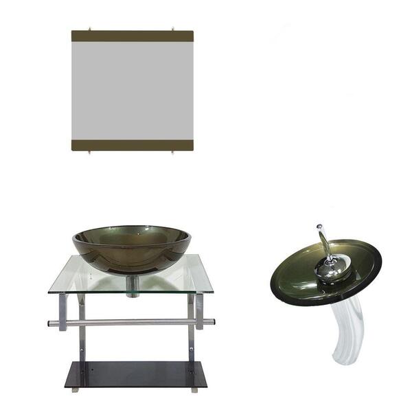 Combo 2 Em 1 Gabinete Croácia Torneira Ibiza Ouro Enve Ekasa