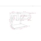 Combo 2 Em 1 Gabinete De Vidro Armênia 40cm Ac + Torneira Alg