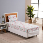 Combo 2 Jogo De Cama Lençol Solteiro Estandarte Percal 180 Fi