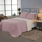 Combo 2 Kit Cobre Leito Colcha Capri Queen Dupla Face 3 Peças