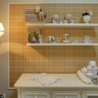 Combo 2 Prateleiras Mdf Branca 120x20 Com Suporte Invisivel