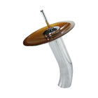 Combo 2x1 Gabinete De Vidro 40cm Ap Com Cuba Redonda + Tornei