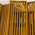 Combo 3 Brises De Teto Teca Wpc Interno + Kit Instalação