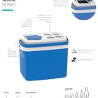 Combo 3 Caixas Térmicas 5, 12 E 32 Litros - Cooler Soprano Az