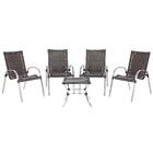 Combo 4 Cadeiras Colombia 1 Mesa Baixa Colombia Para Área, Va