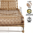 Combo 4 Cadeiras Emily Com 2 Espreguiçadeiras Catar + Mesa De